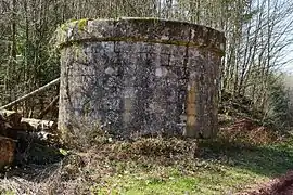 Puits d'aérage sécurisé.