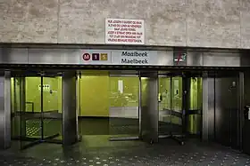 Image illustrative de l’article Maelbeek (métro de Bruxelles)