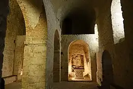 Mont Saint-Michel : Notre-Dame-Sous-Terre.