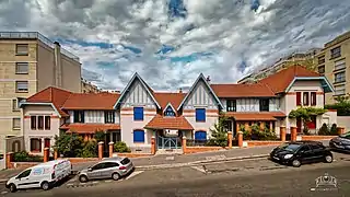 Vue grand angle, collage 3 images