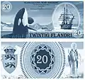 Billet de 20 Flandri