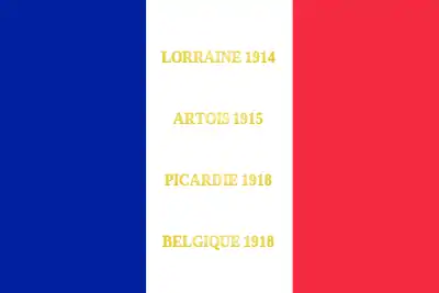 Présentation du drapeau du 226e régiment d'infanterie