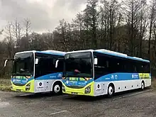 Iveco Bus Crossway Line NP au dépôt de Saint-Symphorien-sur-Coise
