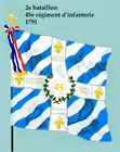 Drapeau du 2e&nbsp;bataillon du 45e&nbsp;régiment d'infanterie de ligne de 1791 à 1793