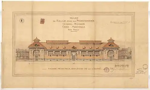 Les Halles centrales.