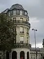 Le balcon de Gustave Caillebotte au 3e&nbsp;étage.
