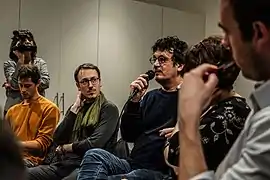 Prise de parole de Philippe Borrel, réalisateur du documentaire.