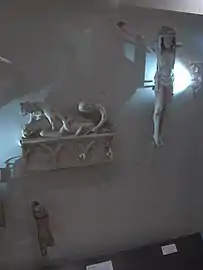 3 des 6 fragments d’un retable de la Passion, Grand Curtius (Liège)