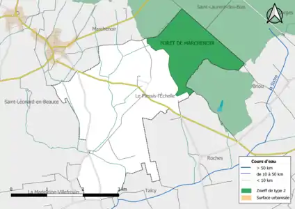 La « Forêt de Marchenoir » est une ZNIEFF de type 2.