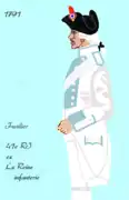 41e&nbsp;régiment d’infanterie de ligne de 1791 à 1796