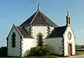 La chapelle Notre-Dame-de-la-Côte à la pointe de Penvins.