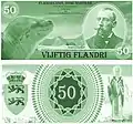 Billet de 50 Flandri