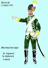 5e&nbsp;régiment de chasseurs à cheval per Décret von 1791