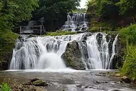 les chutes de Chervonohorod réserve naturelle.