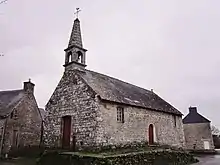 Chapelle Sainte-Tréphine : vue extérieure d'ensemble.