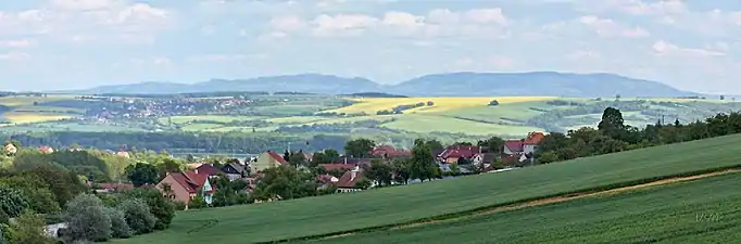 Traplice : vue générale.