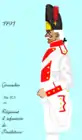 grenadier du 78e&nbsp;régiment d’infanterie de ligne de 1791 à 1795