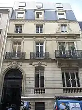 No&nbsp;8 : hôtel particulier Hériot.