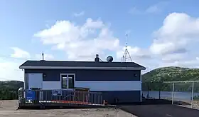 Bâtiment de l'aéroport en septembre 2011