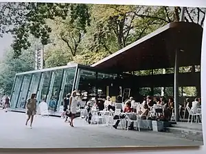 Café du parc en 2018.