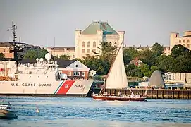 Réplique d'un Gundalow, le Piscataqua est basé à Portsmouth.