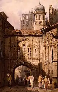 Vue à Nuremberg (ca 1823).