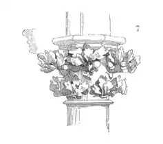 Abaque gothique du XVe&nbsp;siècle.