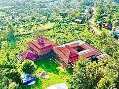 Le palais d'Abba Jifar vu de Jiren&nbsp;(en).