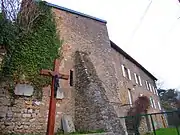Crypte où aurait été Saint Gauzelin, reste de l'ancienne abbaye.