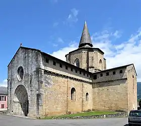 L'abbatiale.