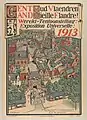 Affiche de l'Exposition Universelle de 1913 - Exposition Vieille Flandre