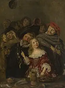 Un exemplaire d'époque de la scène, situé ici à l'extérieur, sous la Lune.