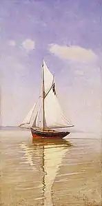 Le yacht du lac Balaton « Dodó » de feu l'evêque Ágoston Jánosi (»Dodó«, a néhai Jánosi Ágoston püspök balatoni yachtja)