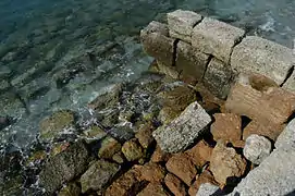 Fortification sur le golfe de Corinthe.