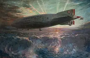 Alfred Egerton Cooper&nbsp;(en) : Airship R34 (avant 1919)