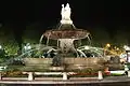Fontaine de la Rotonde de nuit