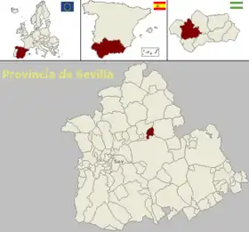 Localisation de Alcolea del Río