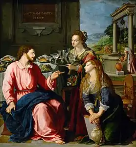 Christ, Marthe et Marie1605, Vienne.