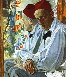 Portrait de Vsevolod Meyerhold en 1917