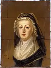 Marie Antoinette au Temple (Alexandre Kucharski, musée Carnavalet).