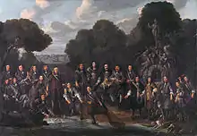 Allégorie de l'expansion de la pêche hollandaise après la seconde guerre anglo-néerlandaise, 1667-1671, Amsterdam, Rijksmuseum.