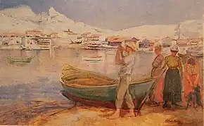 Le Port des Goudes, Alphonse Moutte