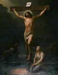 Jésus sur la croix, Cathédrale de Kuopio.