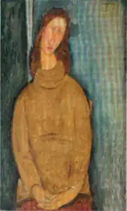Amedeo Modigliani, Jeanne Hébuterne au chandail jaune (1919).