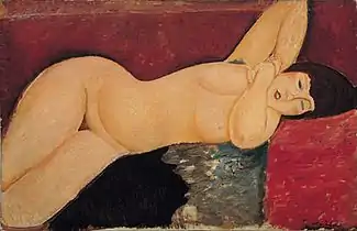 Nu couché, Amedeo Modigliani, 1917-1918