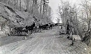 Aménagement en 1931