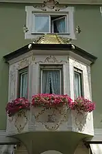 Ludwigstraße, Garmisch-Partenkirchen, Bavière.