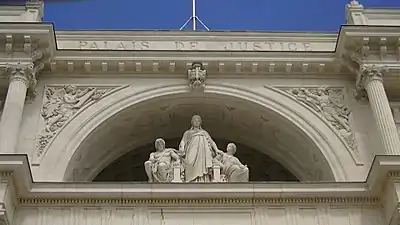 La Justice protégeant l'Innocence, Étienne-Édouard Suc