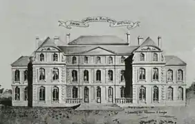 L'ancien château de Montgeron au XVIIe&nbsp;siècle.