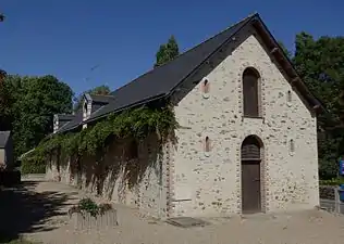 Ancienne étable à vaches du XIXe&nbsp;siècle - Château du Port - Grez-Neuville